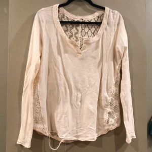 Distressed Free People Shirt